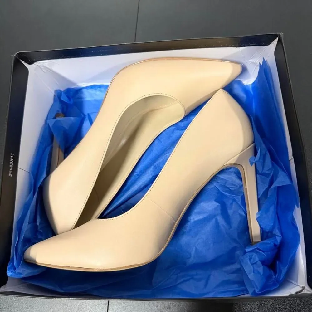 Nine-west Women's Tan and Cream Courts